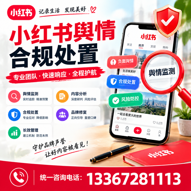 琼中小红书舆情合规处置